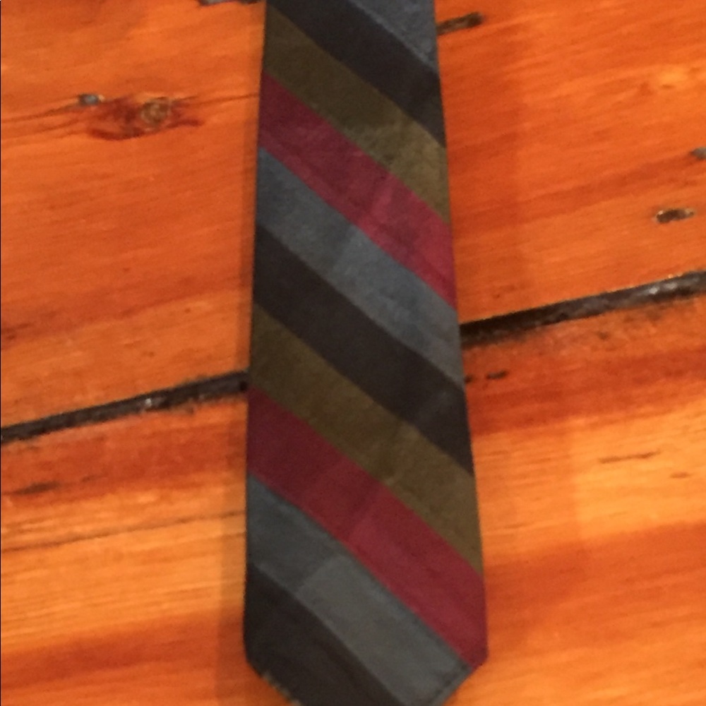 Vintage 1960s Silk Tie Mad Men Look